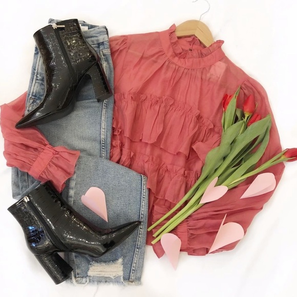 Floresta Ruffle Tier Top - Picture 2 of 5